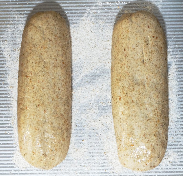 Uformowane bochenki