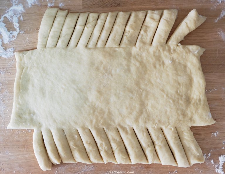 Wycięte ciasto